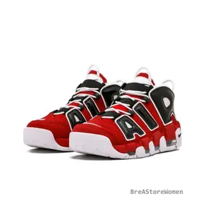 Air More Uptempo '96 Bulls (2021) — Stylish, Comfortable, Trendy, Versatile, Non-Slip Casual Sports Sneakers