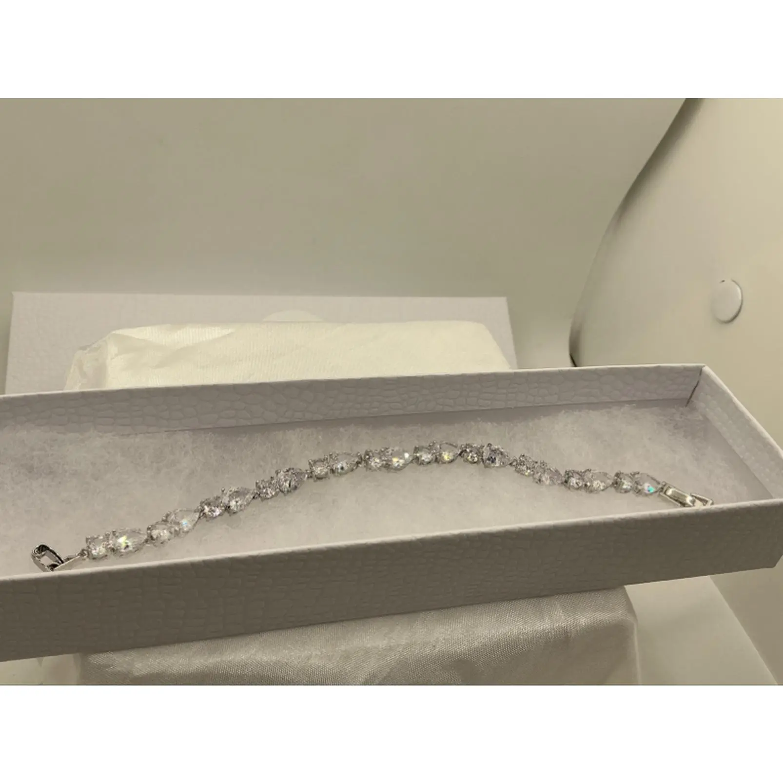 Silver Plated Heart and Circle Bracelet