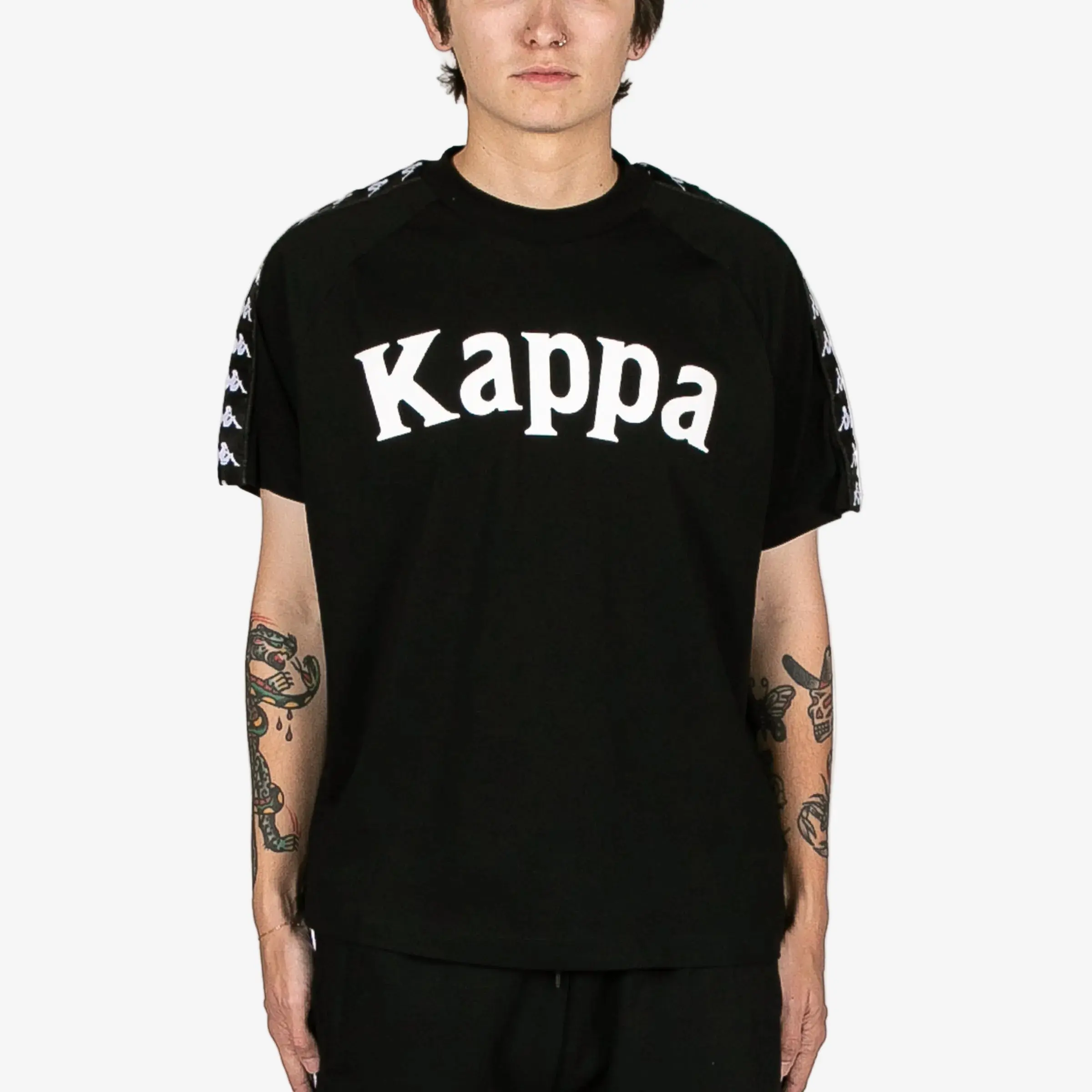 222 Banda Balima T-Shirt - Black White