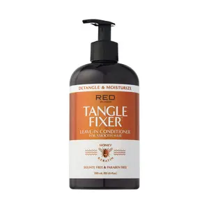 RED by KISS Tangle Fixer Nourishing Leave-In Conditioner for Curly Hair