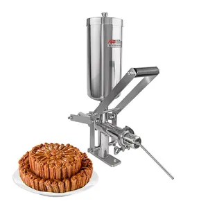 A-301 Churro Maker Gun | Commercial Cream Filling Machine | Stainless Steel Churro Stuffer | 5 L | Manual