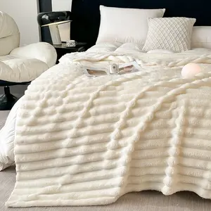 Warm Cozy Flannel Blanket,Soft Blanket, Office Sofa Couch Bed Camping Travel Nap Blanket,Machine Washable,Gift Blanket