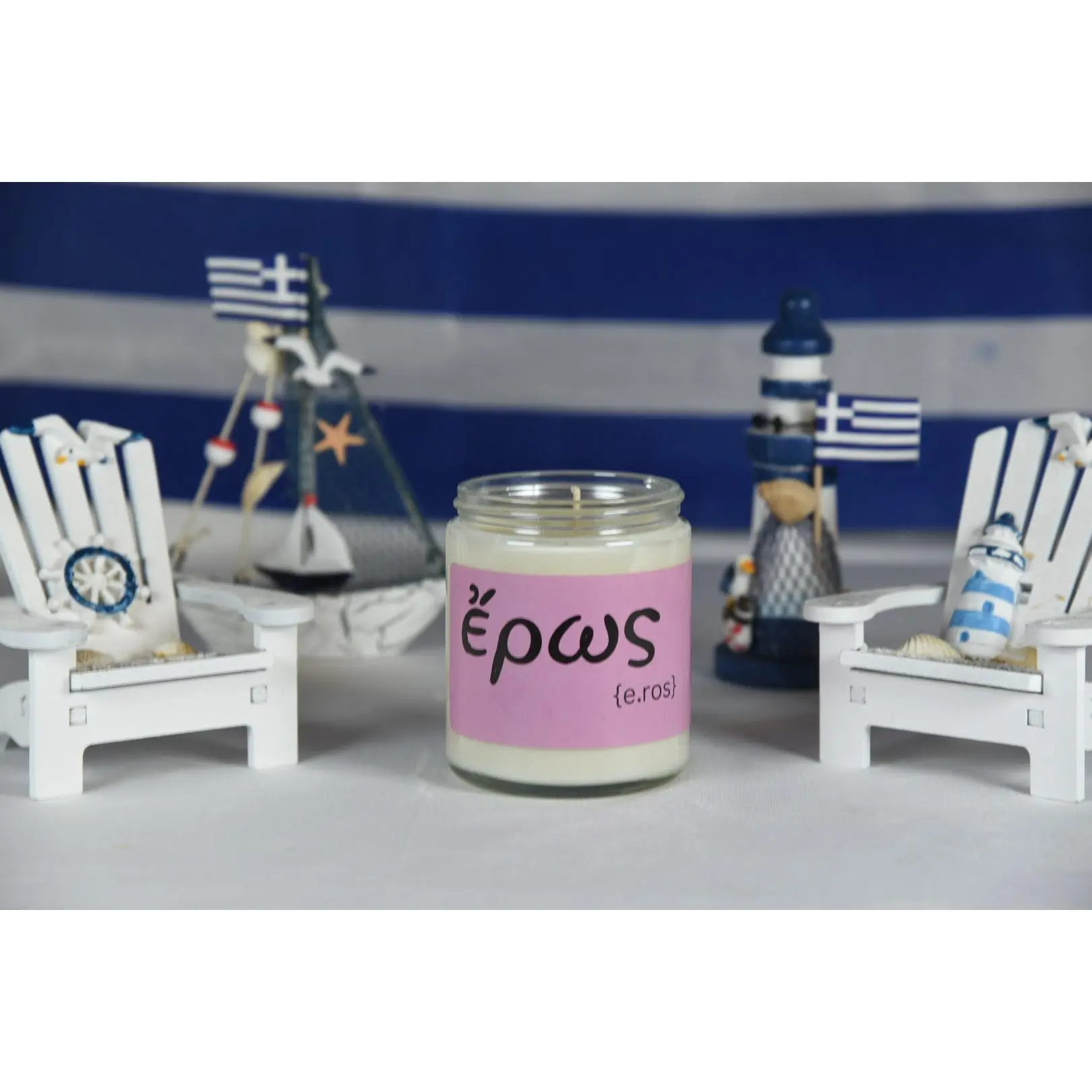 Eros (Έρως) - Sea Salt and Orchid Candle