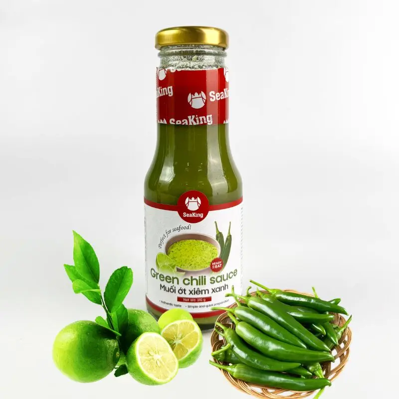 [ SeaKing ] Green Chili Salt Dip 310g