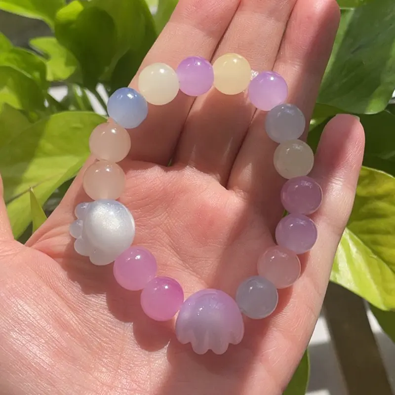 DIY Magic beads-Changing color Cat's Eye Resin Beads — High Quality DIY Craft Round Beads