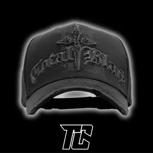 RUDE X TOMBOCHIO - TOTAL BLACK (FULL SET)  SNAPBACK