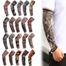 Tattoo Arm Sleeves ( 5 Pairs) - UV Protection, Unisex Cooling Print Soft Protective Arm Sleeves,Outdoor Sports & Fitness Accessories for Running, Cycling, Driving
