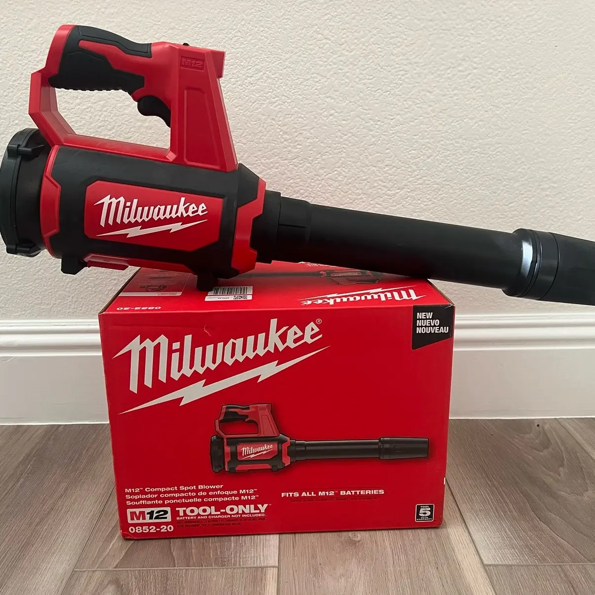 M12 Lithium-Ion Cordless Compact Blower by Milwaukee M12 Lithium-Ion Cordless Compact Blower by Milwaukee