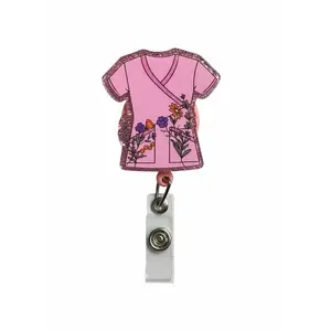 Scrub Top Badge Reel