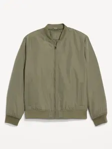 Old Navy Men's Water-Resistant Zip Bomber Jacket