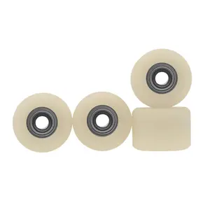 Apex Shorty 61D Urethane Wheels - ABEC-9 Bearings - Coyote Tan Colorway