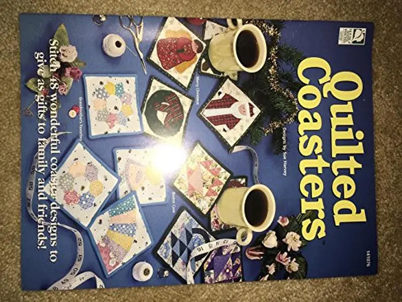 USED Book - Quilted Coasters (Paperback) - english