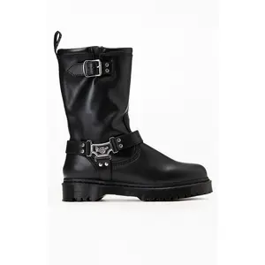 Dr Martens Women's Anistone Hi Leather Biker Boots - Multicolor