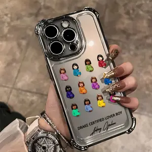 Rapper Music Album D-Drakes Creative Design Phone Case for iPhone 16, 15, 14, 13, 12, 11 Pro Max, X, XR, XS Max, 8, 7 Plus - Shockproof Transparent Soft Back Cover