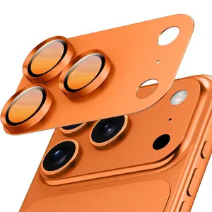 iPhone 17 Pro Max Camera Lens Protector - Unbreakable Metal Tempered Glass | Strong Adsorption & Case-Friendly