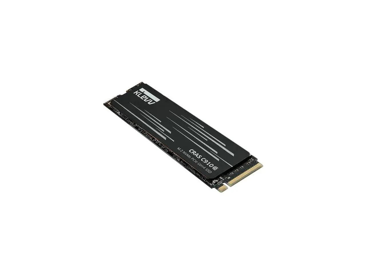 KLEVV K02TBM2SP0-10G CRAS C910G SSD 2TB, M.2 NVMe 2280, PCIe Gen4x4 Solid state Drive with Heatsink, Up to 5200MB/s