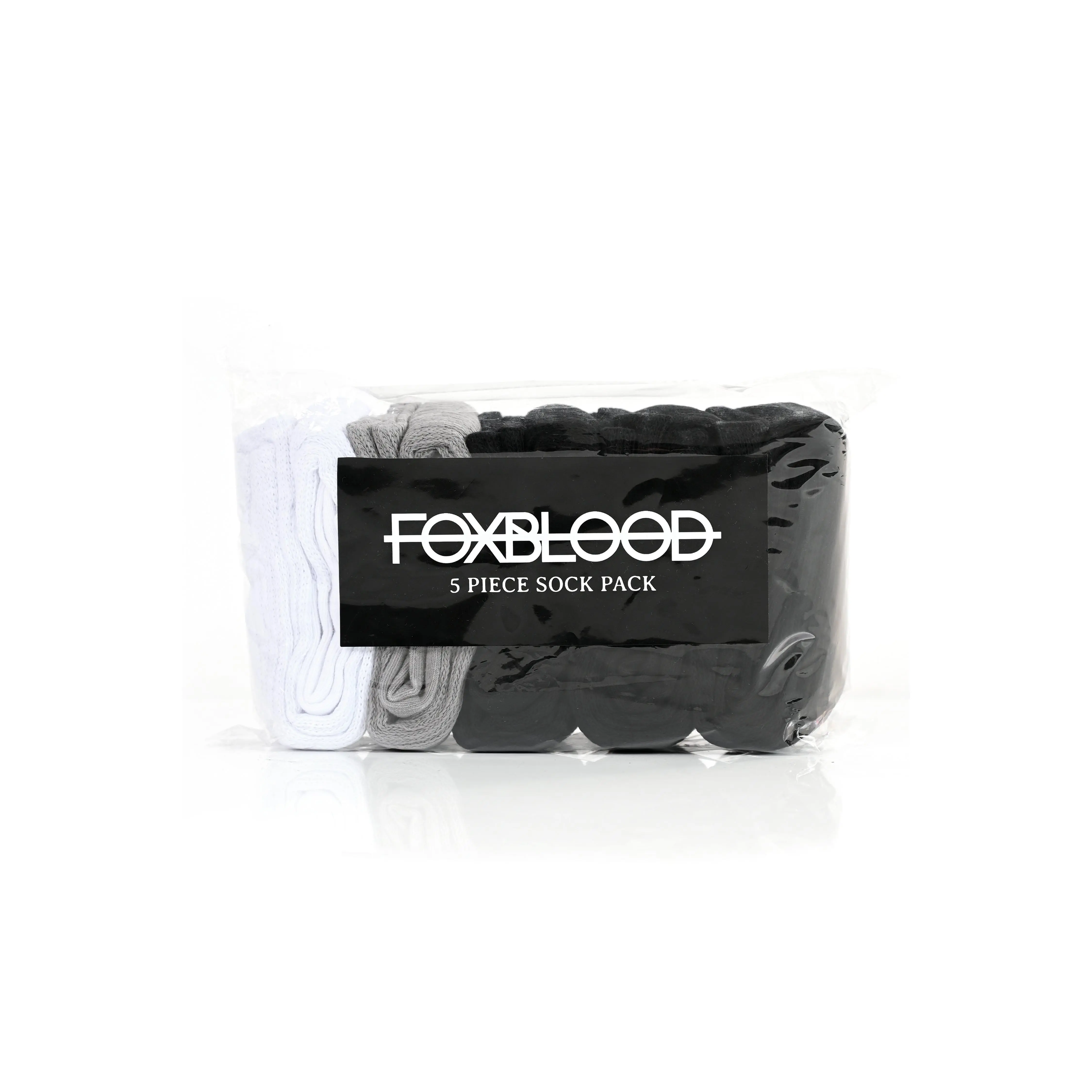 Scrunch Socks Multi-Pack Black Grey White