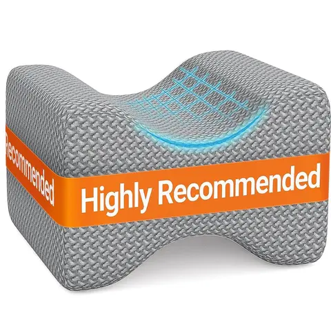 BlissTrends | Orthopedic Knee and Leg Pillow for Side Sleepers Sleeping - 100% Memory Foam for Back Pain, Hip Pain Relie,homeessentials