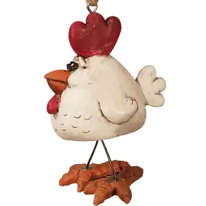 Chicken with Wire Legs Ornament | Bert Anderson Collection
