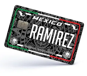 Ramirez Credit Card Skin Cover Vinyl Stickers (4 Pack) -Mexican Decal Mexico Car Plate adhesive Ramirez