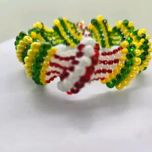 Elegant Orula Bracelet with Guardian Angel, Yoruba Religious Jewelry Accessory, Fashionable Bracelets, Cute Couple Gifts