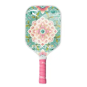 ROKNE Club Collection Pickleball Paddles - Limited Edition Fashionista Design with PROGrit Texture & Stable Core Technology for Enhanced Spin and Comfort