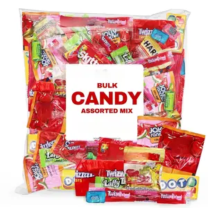 Bulk Assorted Candy Mix Individually Wrapped - 3 lb Candies Variety Pack, Candy Favors, School Snacks & Office Treats Halloween Candy