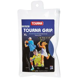Tourna Grip XL Original Dry Feel Tennis Grip 10 Pack