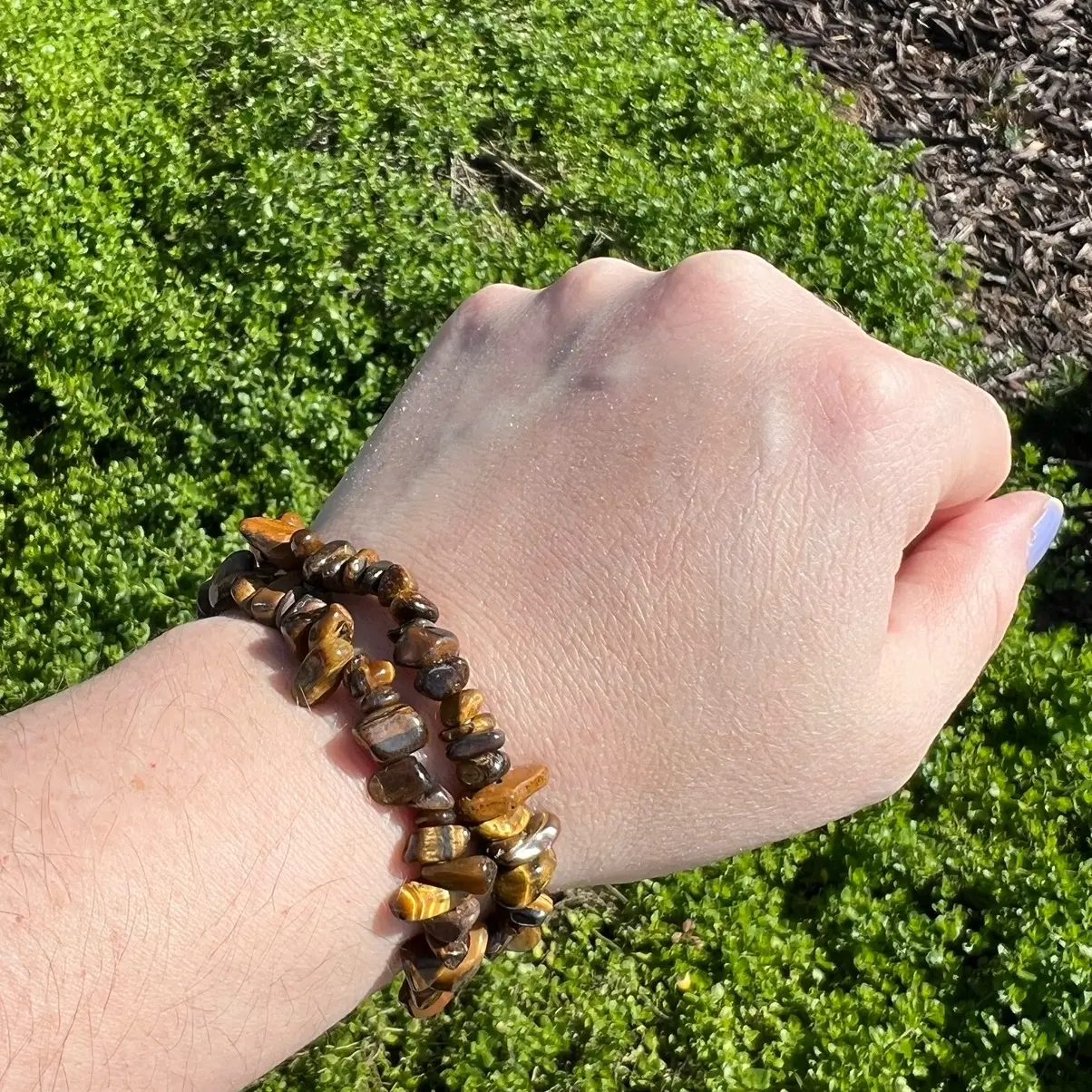 Tigers eye stretchy band bracelet Tigers eye stretchy band bracelet