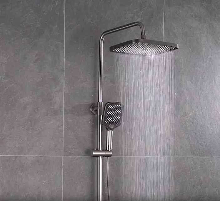 Thermostatic Digital Display Rainfall Shower Set – Eco-Friendly Hydro-Power