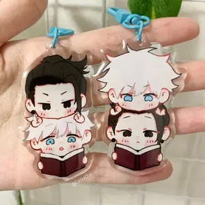 Book Duo 2.5” Anime Acrylic Keychain