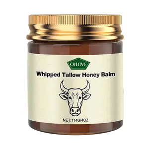 Whipped Grass-Fed Beef Tallow Honey Balm4 0z,Moisturizing Cream for Soft, Smooth Skin -Handmade All-Natural Moisturizer-Lavender,hydrating, comfort, moisture boost creamluminous firming cream, body care, hydrating dryskin