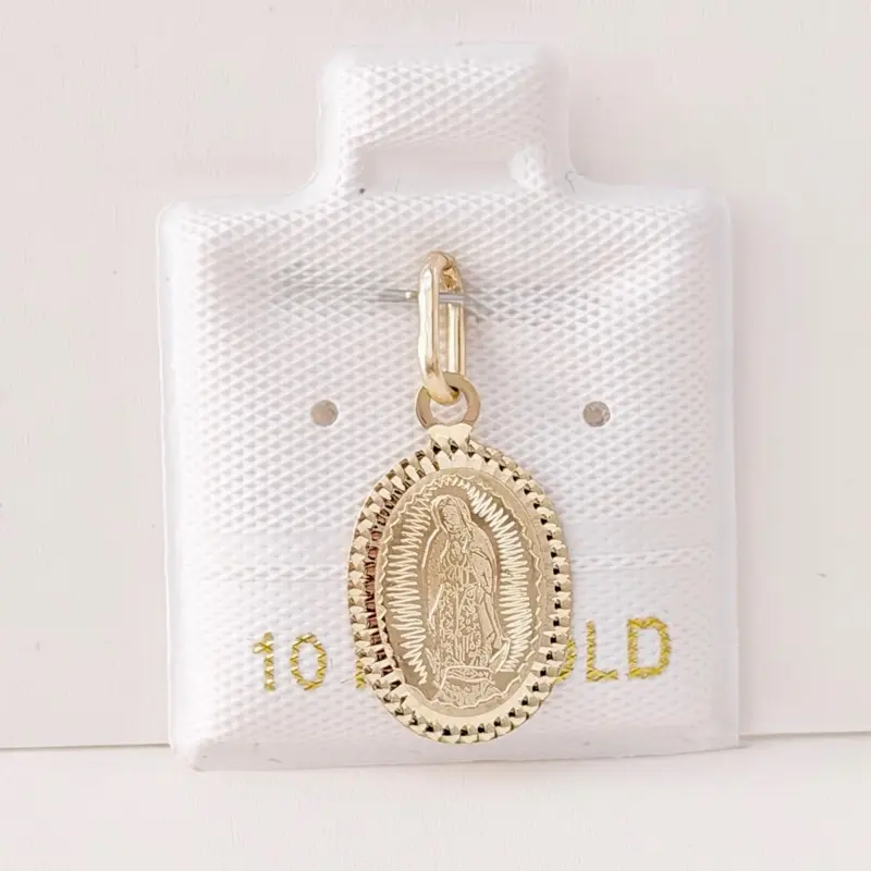 10k Gold Pendant - Virgencita
