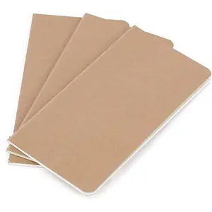 Lined Regular Size Travelers Notebook Inserts | 4.25" x 8.25"/11cm x 21cm | 100 GSM Paper | 3 Hand-Stitched Booklets/180 Pages | Travelers Notebook Refills for Journals, Diaries, Planners
