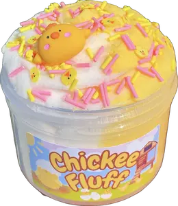 Chickee Fluff Slime! Fluffy Cloud Dough Slime! Chickee Fluff Slime! Fluffy Cloud Dough Slime!