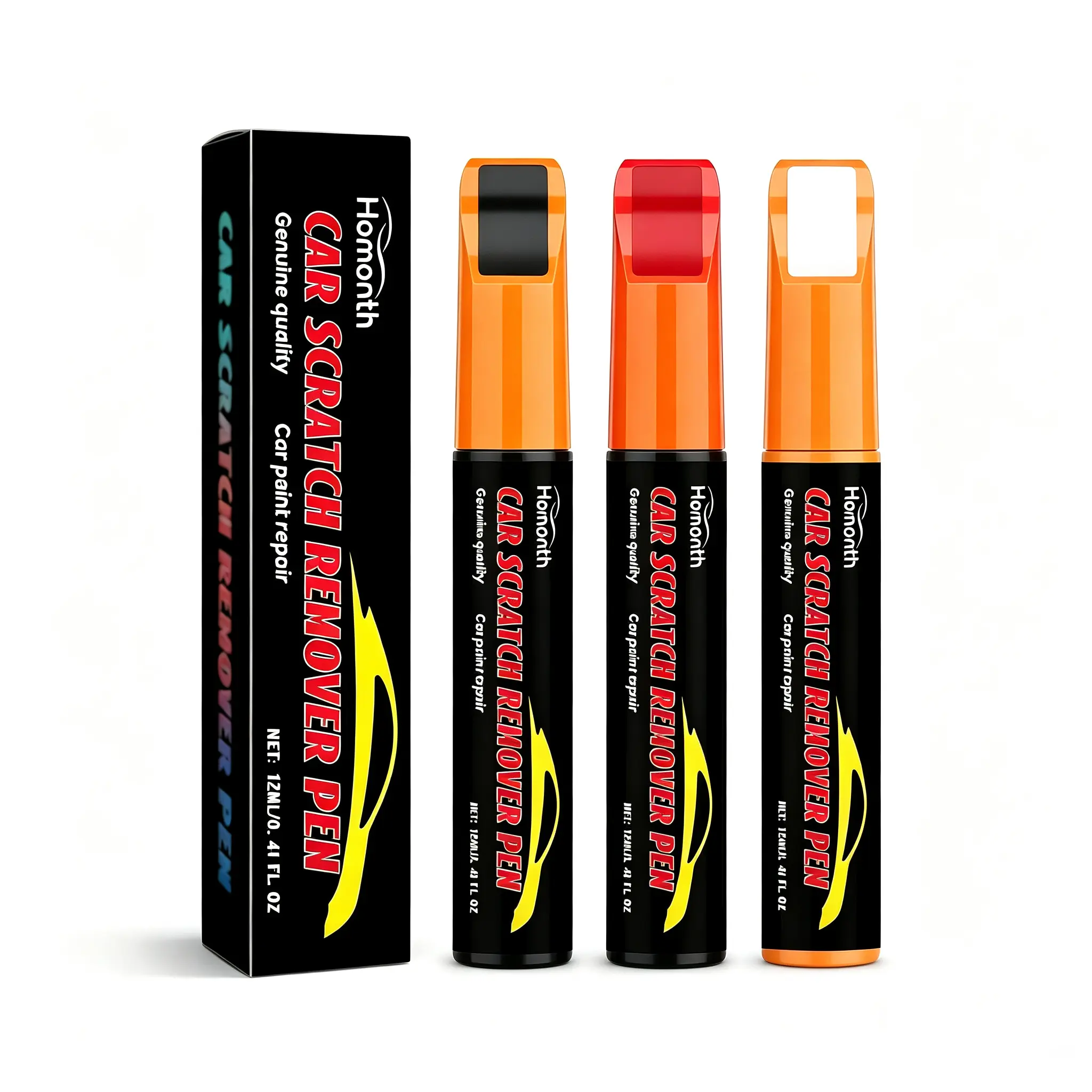 Car Scratch Repair Paint Pen,   2-in-1 Multi-Color Car Touch Remover Pen for Minor Scratch,Car Paint Scratch Scratch Paint Pen, Car Paint Pen, Quick Dry