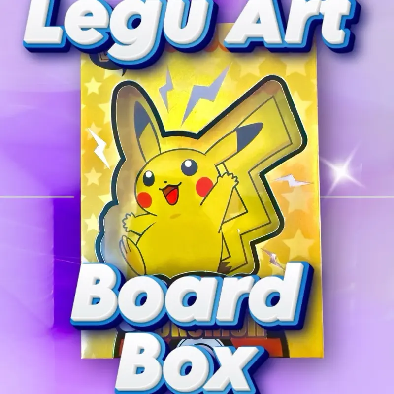 Pokey Inspired Art Board Blind Box Sealed Packs - 5 Pieces for Art Enthusiasts, Sealed Along with Collectible Hobby Items