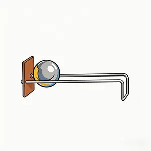 Light luxury retro medieval modern wind suspension bookshelf, tea brown acrylic stainless steel ball invisible bookstand, creative desktop book storage shelf, living room study office personalized ins wind home decoration display shelf