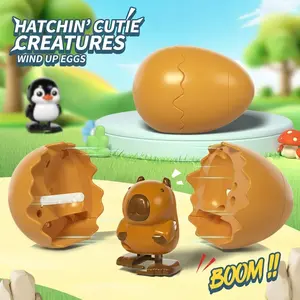 The Funniest Easter Surprise! Prefilled Wind-Up Dinosaur & Hopping Duck Eggs  Best Easter Basket Stuffers for Kids!