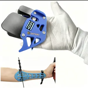 Breathable Outdoor Archery Protective Set - Includes Finger Tab Guard, Arm Guard - for Target Practice, Hunting, Training, Father's Day Gift