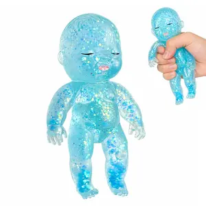 Jumbo Weird Baby Squishy, Soft Stress Relief Fidget Toy, Satisfying Sensory Squeeze Toy for Kids and Adults