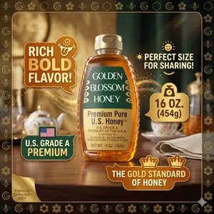 Golden Blossom Genuine Natural Pure Honey (732674) 16 oz