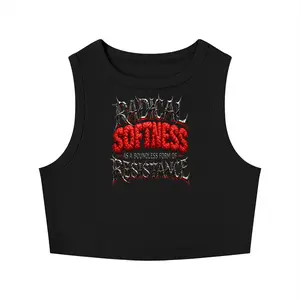 Women's Tight Crewneck Crop Tank Top