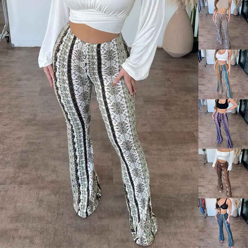 Fleur Printed Stretch Leggings