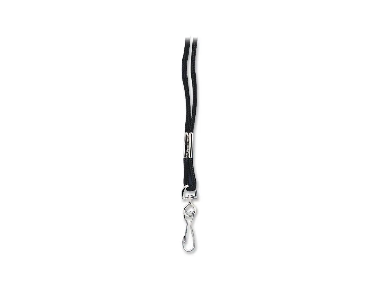 Baumgartens Standard Lanyards, w/Hook, 36" L, 12/PK, Black 68939 Baumgartens Standard Lanyards, w/Hook, 36" L, 12/PK, Black 68939