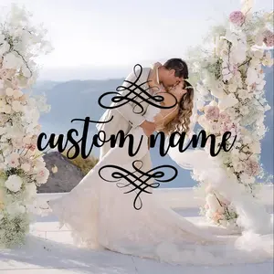 Custom Name Design for Wedding Bottle - Water Bottle - Perfect for Your Celebration - Water Bottles, Drinkware