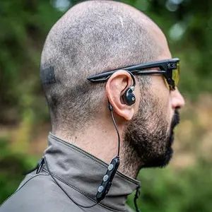 Earmor Electronic Ear Protection for Shooting Bluetooth 5.4 Hearing Protection with NRR 26dB Noise Cancelling and Sound Amplication IP67 Dustproof Waterproof for Hunting Gun Range