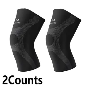 1Pair Plus Size Knee Brace for Women & Men - Workout Knees Compression Sleeve for Basketball,Running -  Knees Brace for Sports, Gym Fitness, Sports Knee Pads