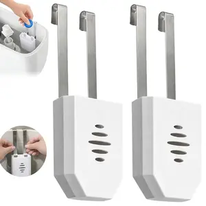 Toilet Tank Cleaner Tablet Holder, Hanging Toilet Cleaner Tablet Stand, Prevents Tablets Blocking Tank Holes, Easy Installation, Fits Most Standard Tanks, Household, Cleaning Supply