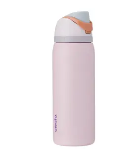 Owala FreeSip Stainless Steel Water Bottle, 32oz - Customizable and Stylish - Drinkware